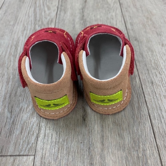 Pipit Flower Apricot Camel Suede Walkers - Picture 5 of 6